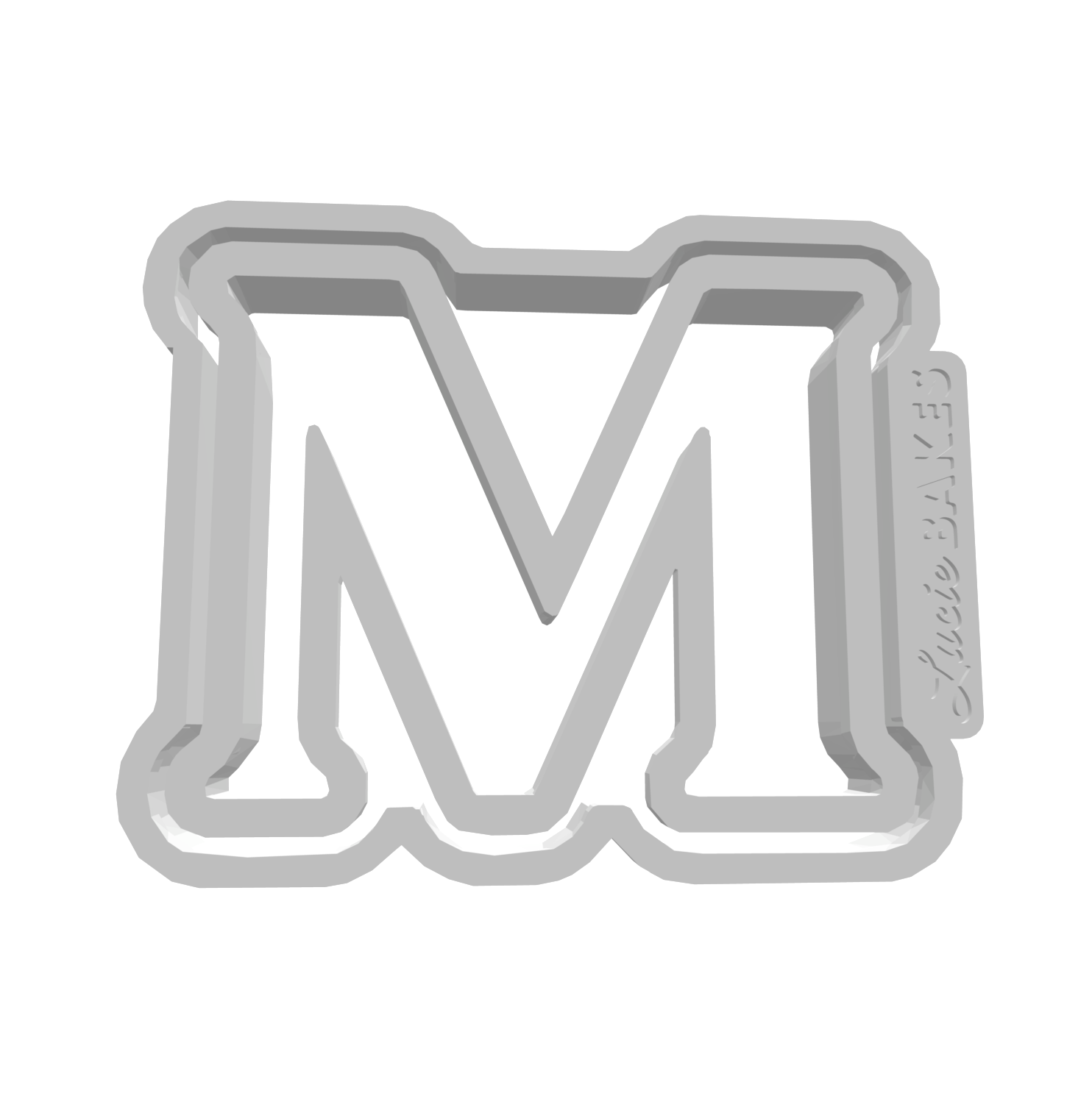 M (Includes 2 Cutters + Dough Pusher)-- STL FILES