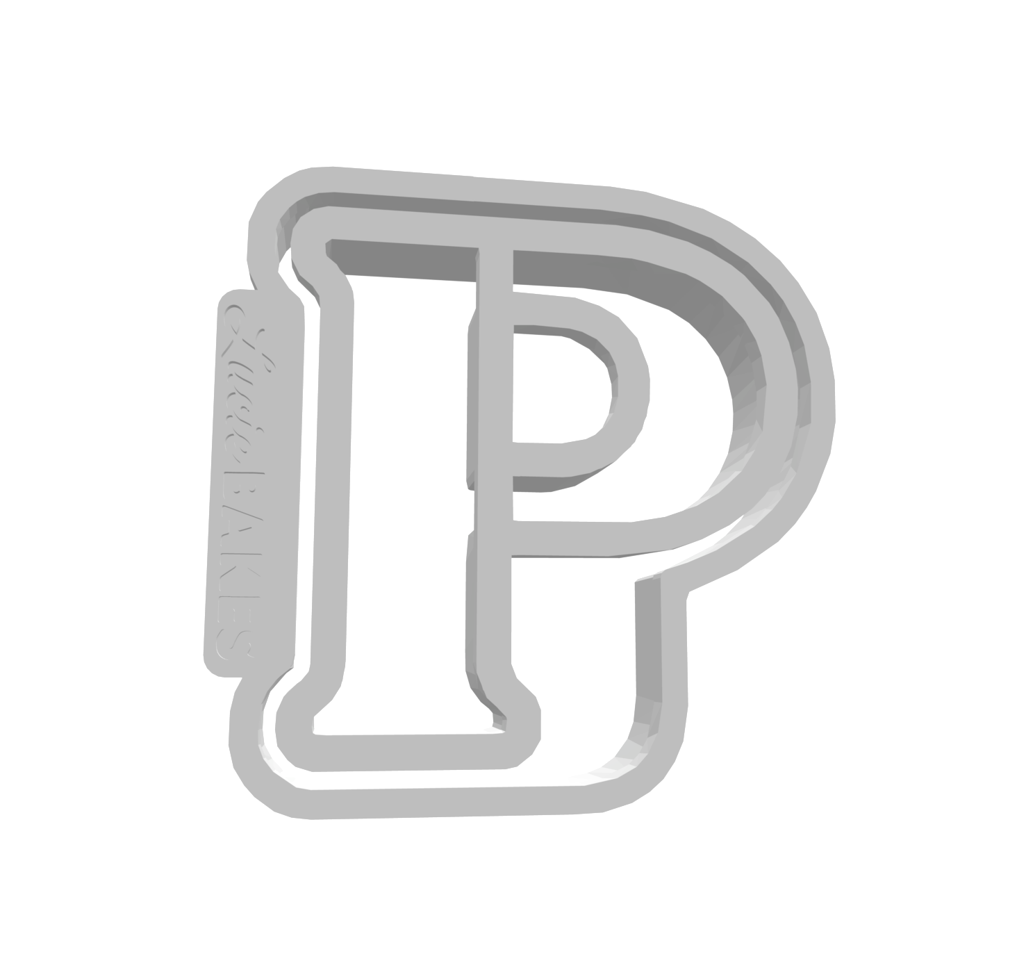 P (Includes 2 Cutters + Dough Pusher)-- STL FILES