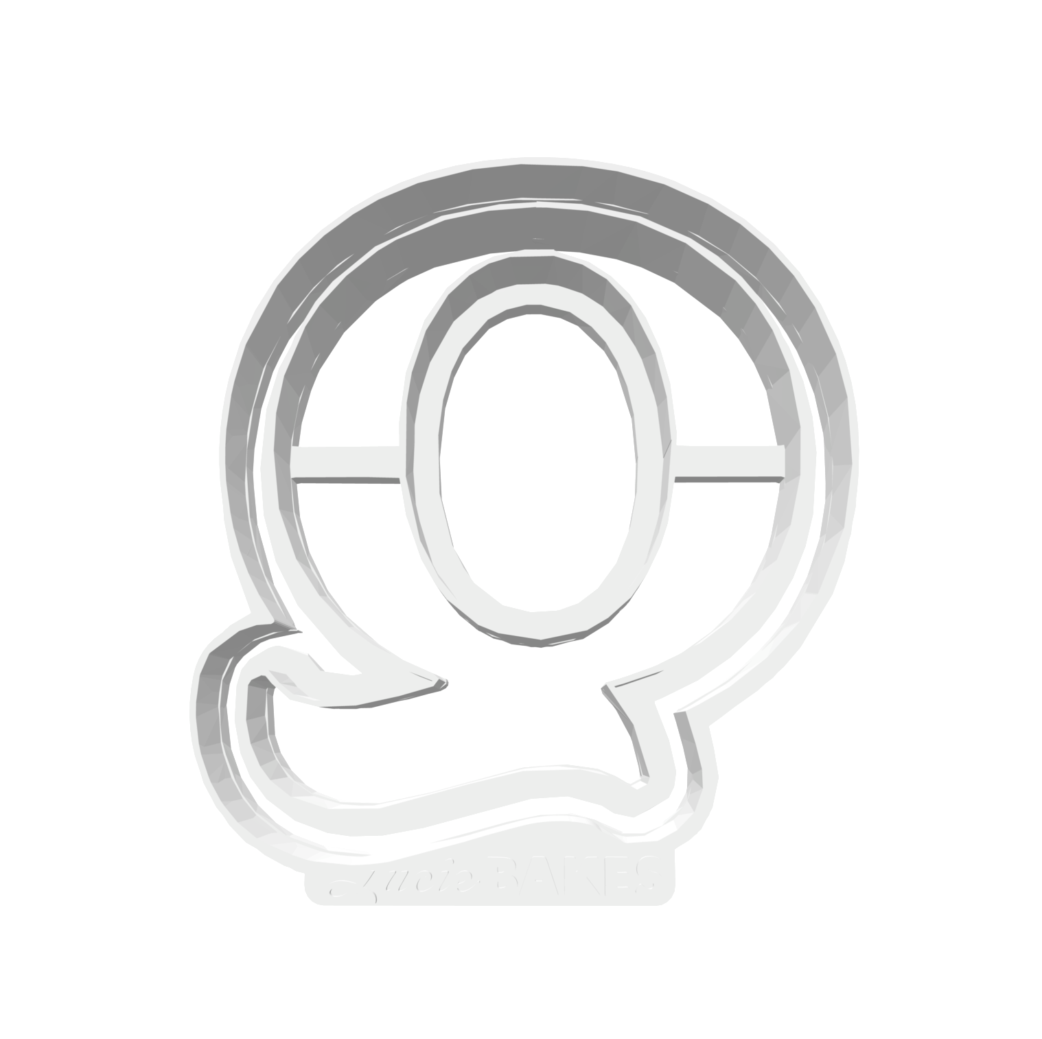 Q (Includes 2 Cutters + Dough Pusher)-- STL FILES