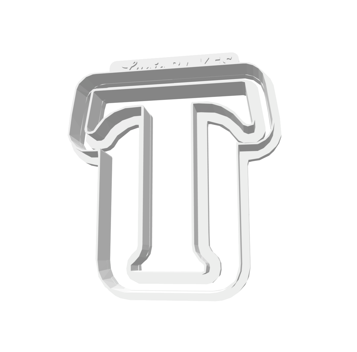 T (Includes 2 Cutters + Dough Pusher)-- STL FILES