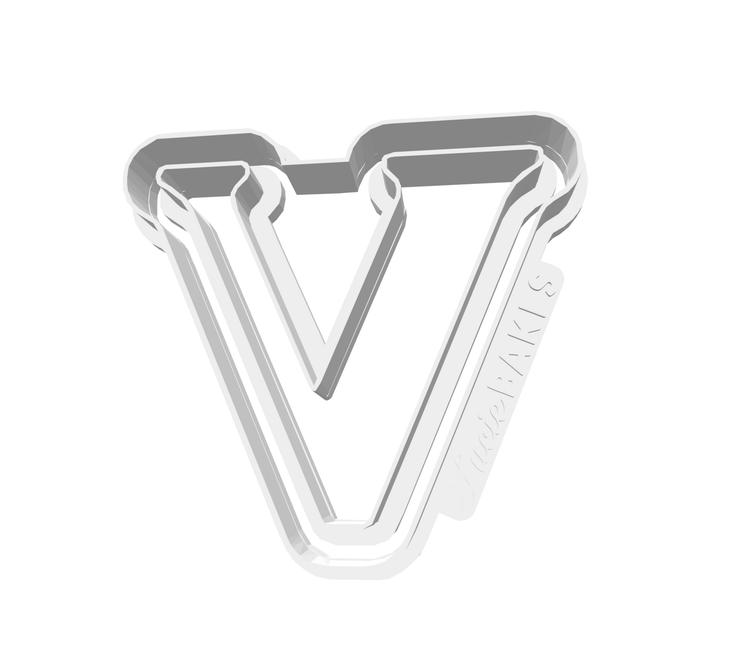 V (Includes 2 Cutters + Dough Pusher)-- STL FILES