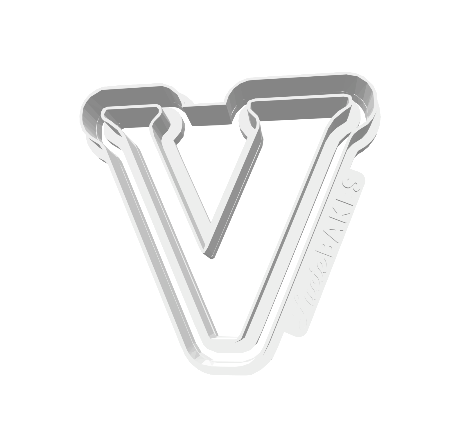 V (Includes 2 Cutters + Dough Pusher)-- STL FILES