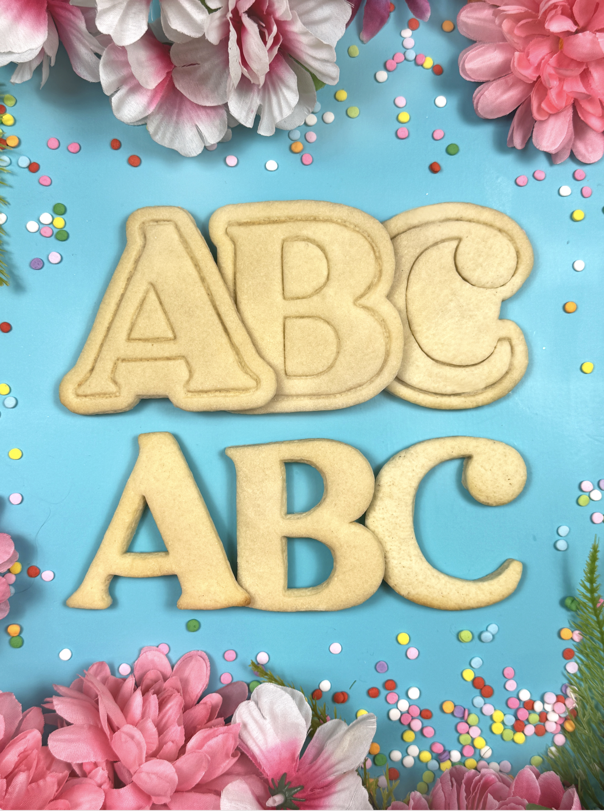 Uppercase Alphabet Cookie Cutters