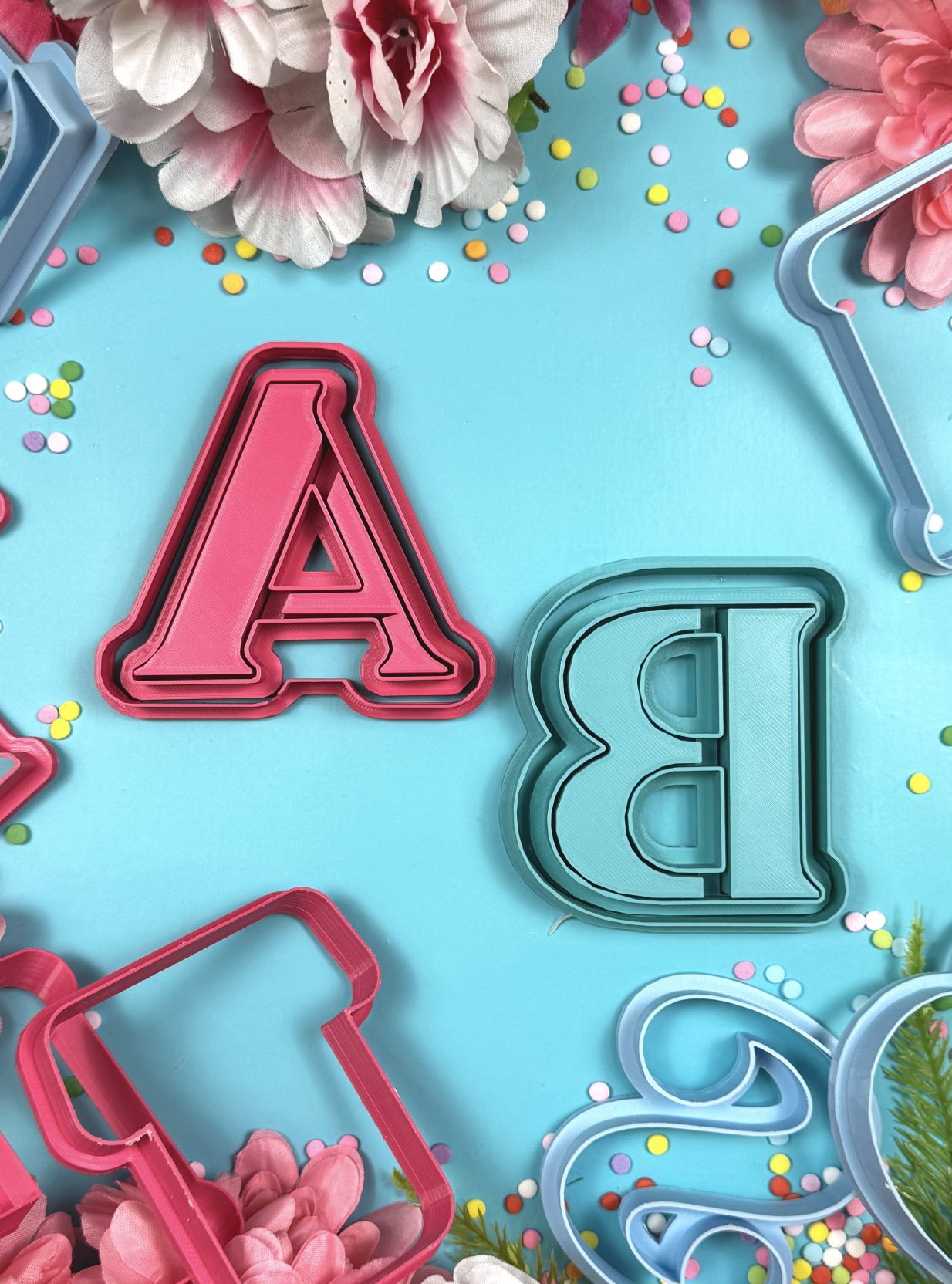 Uppercase Alphabet Cookie Cutters