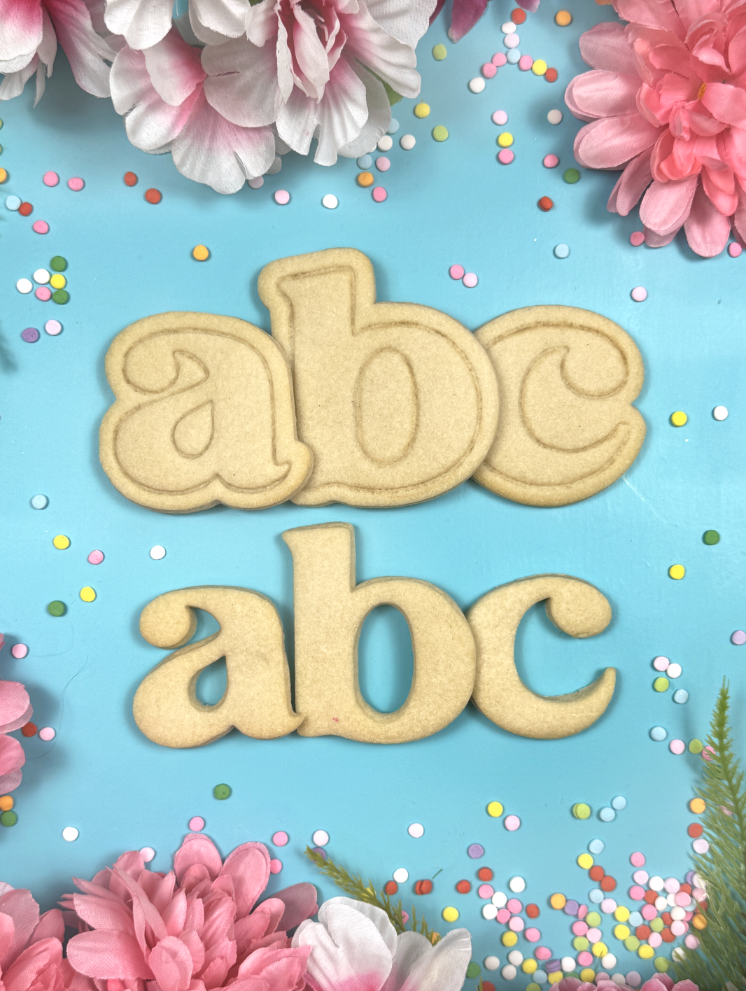 Lowercase Alphabet Cookie Cutters