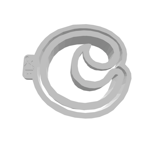 c (Lowercase, Includes 2 Cutters + Dough Pusher)-- STL FILES