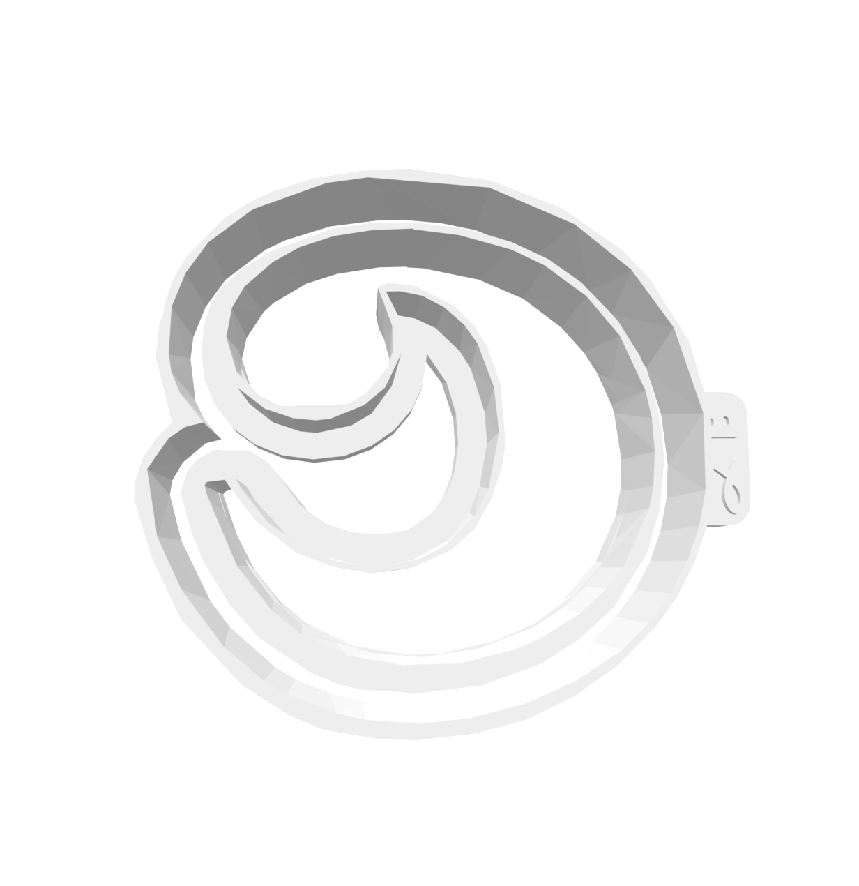 c (Lowercase, Includes 2 Cutters + Dough Pusher)-- STL FILES