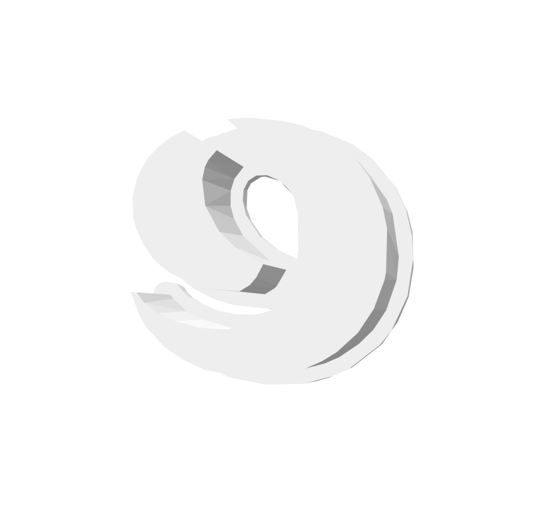 e (Lowercase, Includes 2 Cutters + Dough Pusher)-- STL FILES