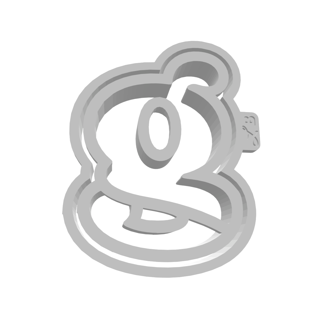 g (Lowercase, Includes 2 Cutters + Dough Pusher)-- STL FILES