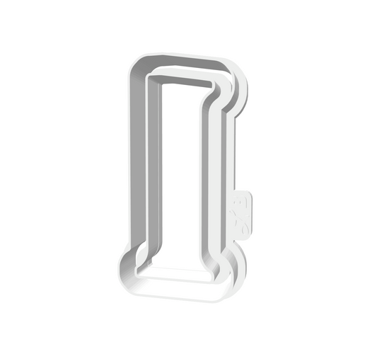 l (Lowercase, Includes 2 Cutters + Dough Pusher)-- STL FILES