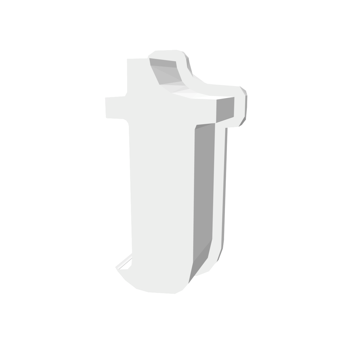 t (Lowercase, Includes 2 Cutters + Dough Pusher)-- STL FILES