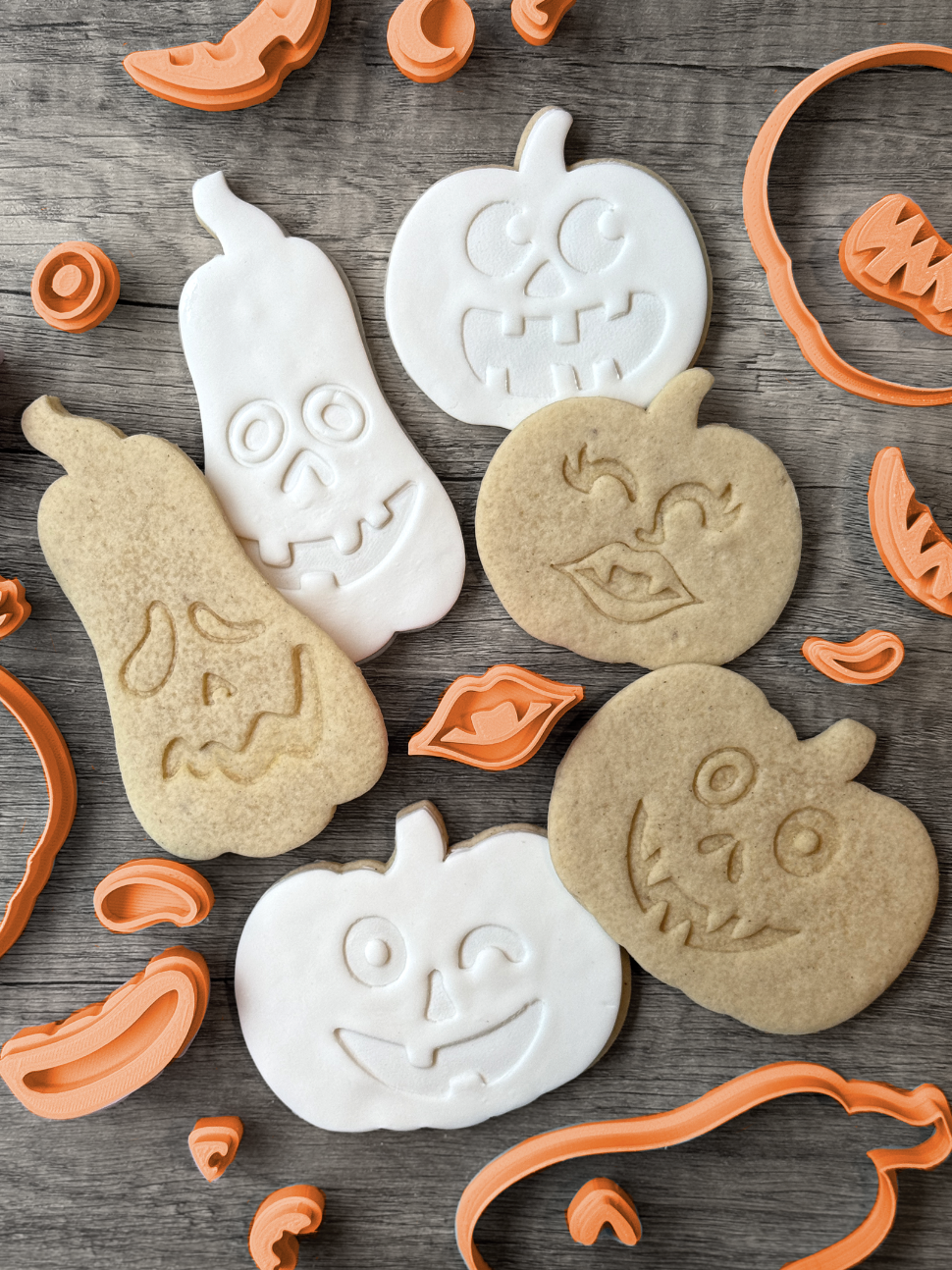 "Design Your Own Jack-O-Lantern" Cookie Cutter & Stamp Set
