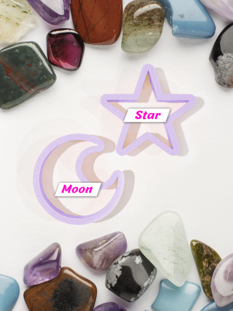 Mini Moon + Star Cookie Cutters