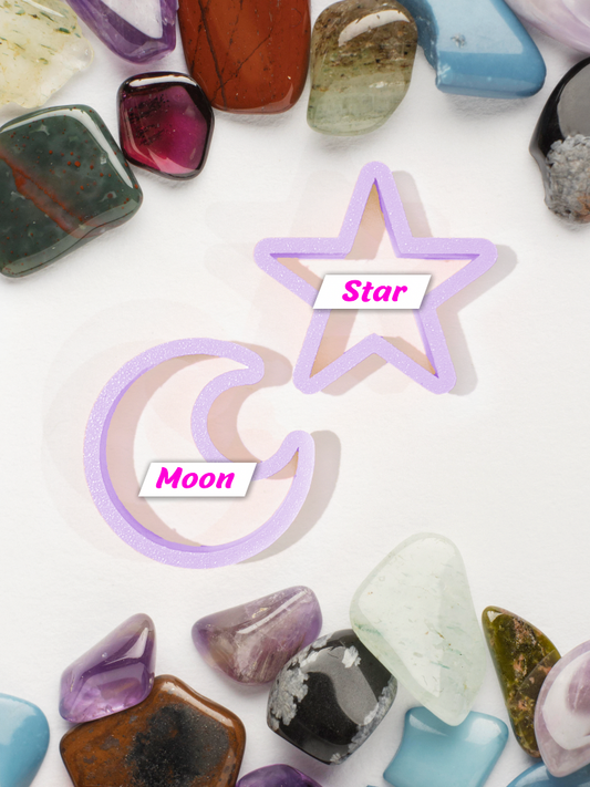 Mini Moon + Star Cookie Cutters