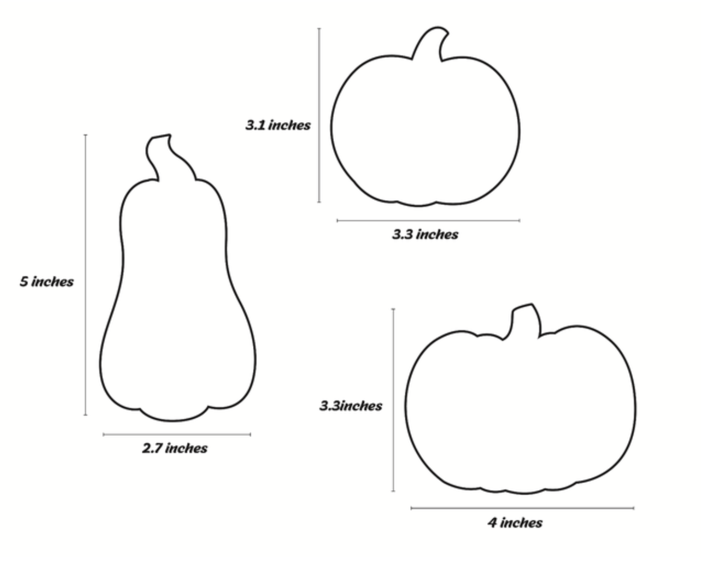 "Design Your Own Jack-O-Lantern" Cookie Cutter & Stamp Set -- STL FILES