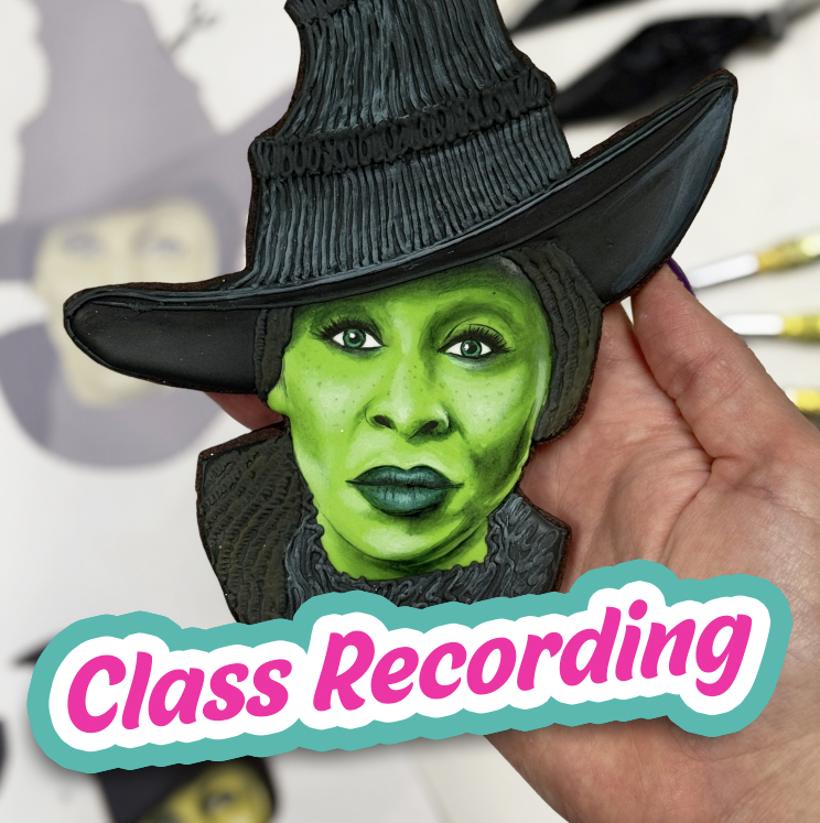Elphaba Portrait Cookie -- COOKIE CLASS