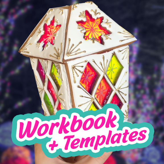 Holiday Lantern - Digital Template & Tutorial