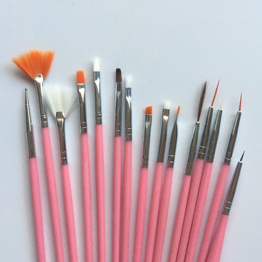 15-Piece Fine Detail Brush Set