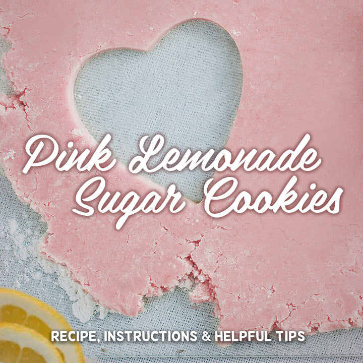 Pink Lemonade Sugar Cookies