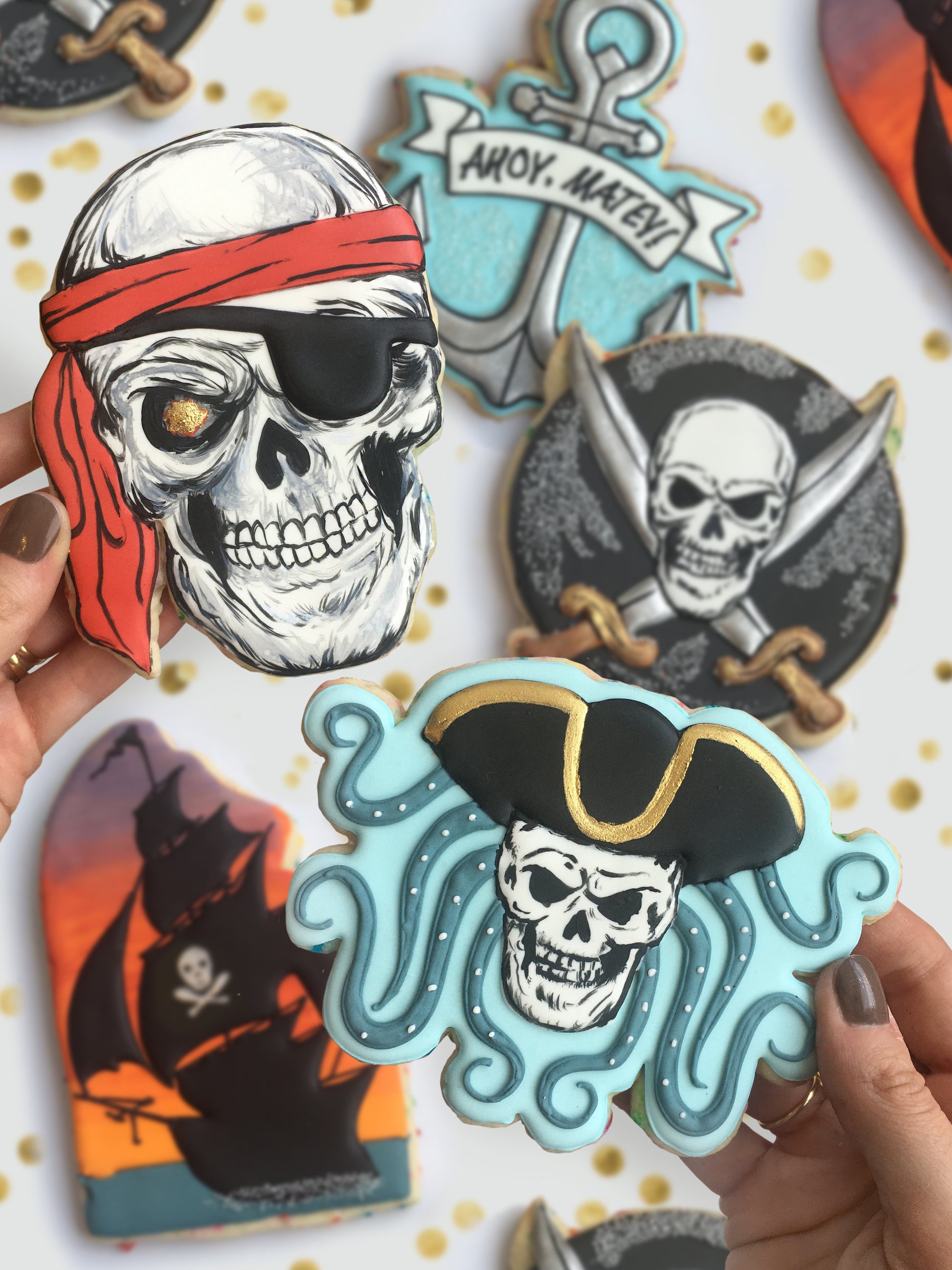 Pirates 5-Piece Cookie Cutter Set