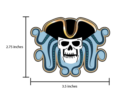 Pirates 5-Piece Cookie Cutter Set