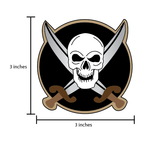 Pirates 5-Piece Cookie Cutter Set