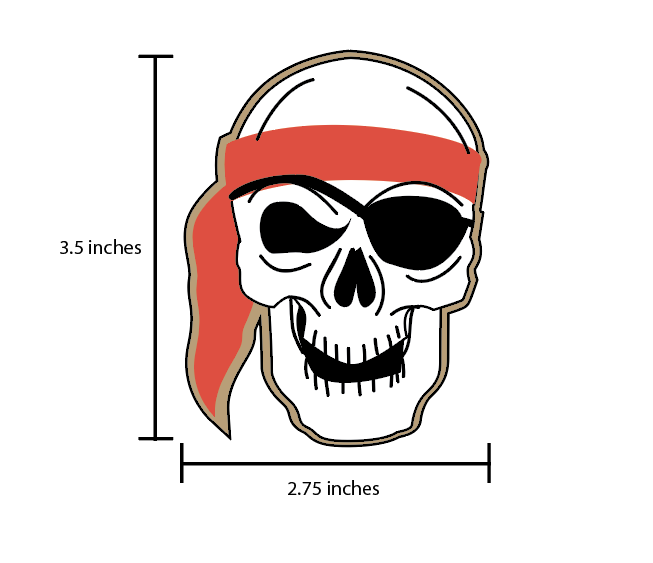 Pirates 5-Piece Cookie Cutter Set