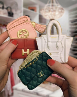 Designer Handbag Cookie Cutters