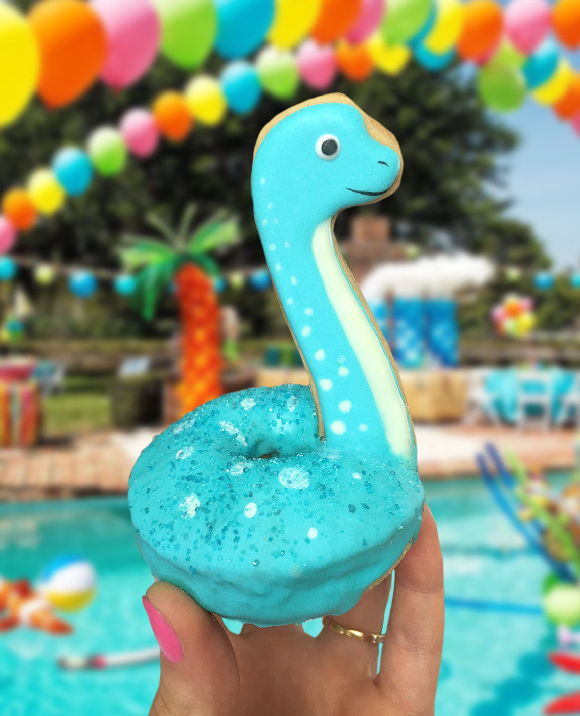 Pool Floatie Donut Set (B)