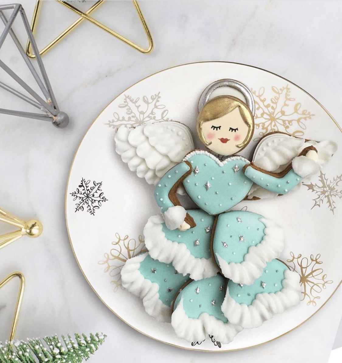 Christmas Angel Mini Cutter Set -- As Seen on Food Network!