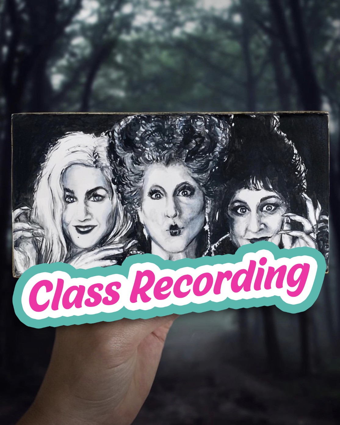 Painting with Charcoal -- CLASS RECORDING