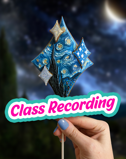 Starry Night Cookie Pop -- CLASS RECORDING