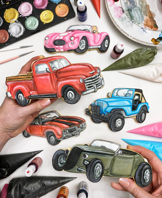 Classic Cars Cutters & Stamps