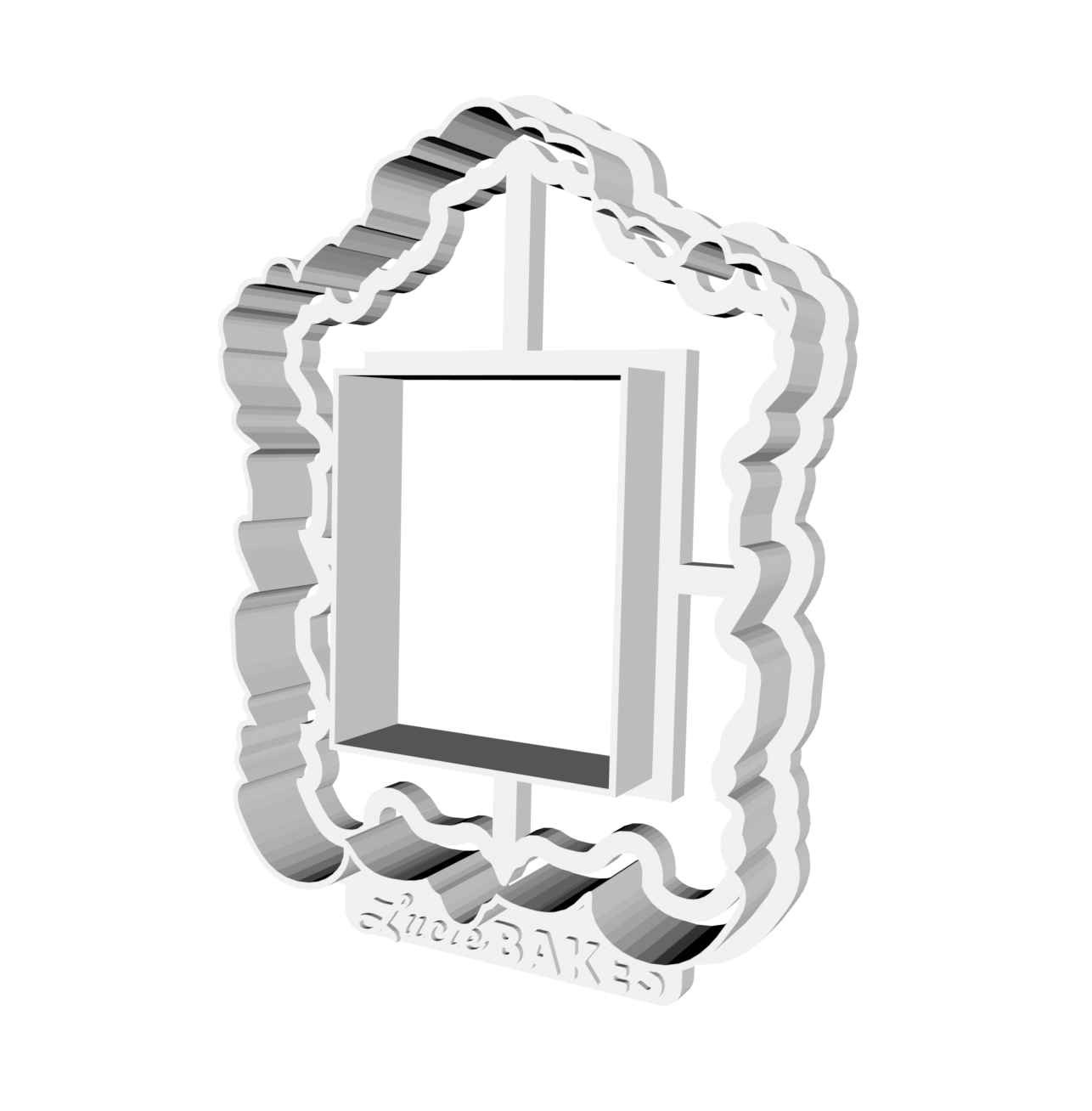 Rectangular Gilded Frame -- STL FILE