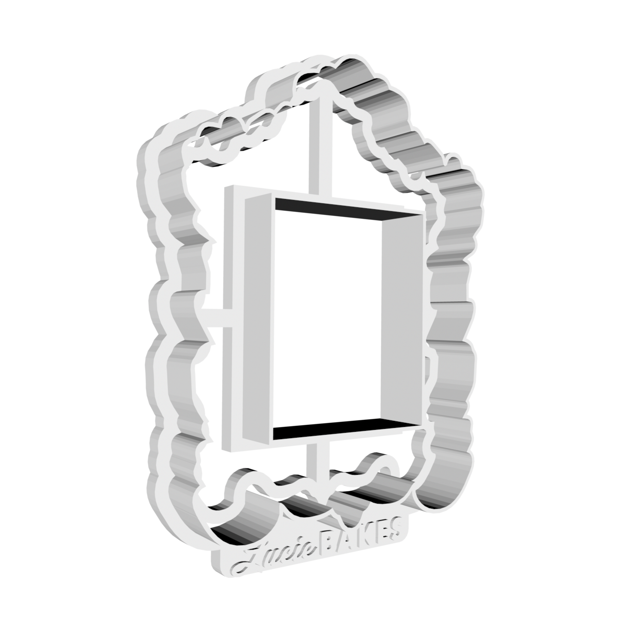 Rectangular Gilded Frame -- STL FILE