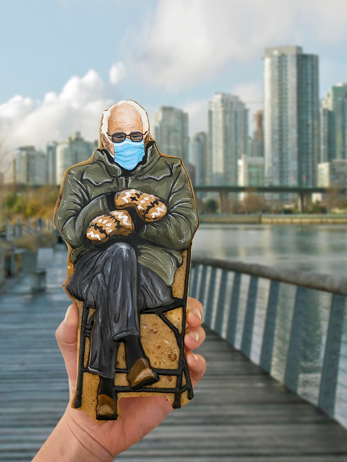 Brrrnie Sanders - Projector Graphic