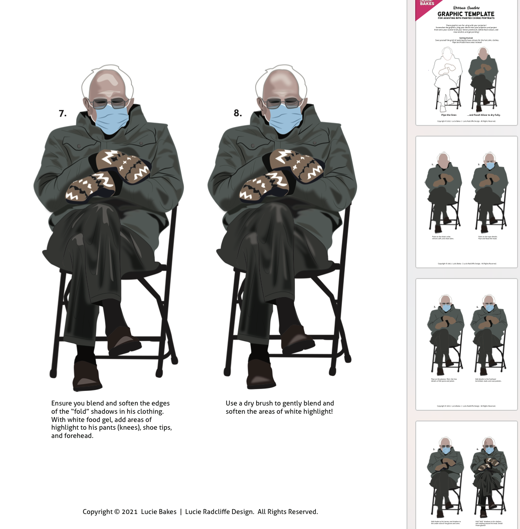 Brrrnie Sanders - Projector Graphic