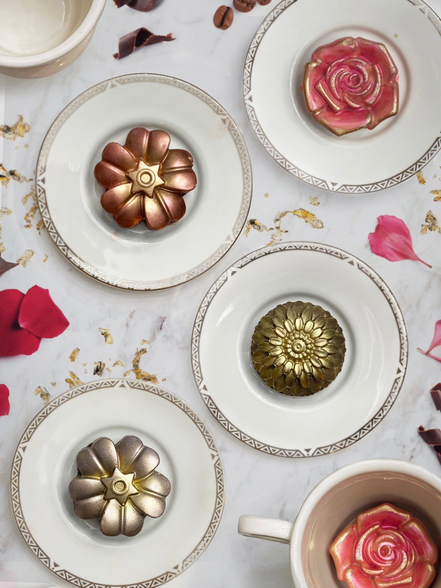 Floral Hot Cocoa Bomb Molds