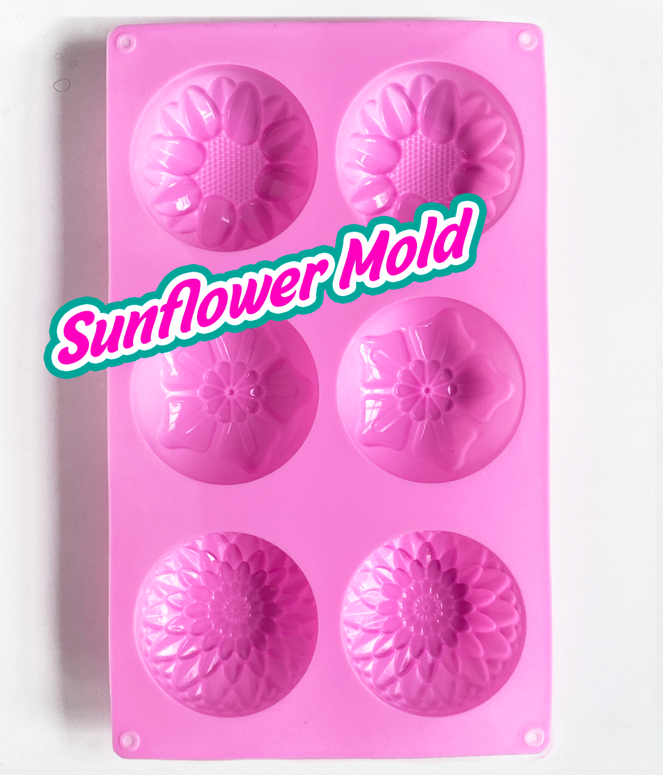 Floral Hot Cocoa Bomb Molds