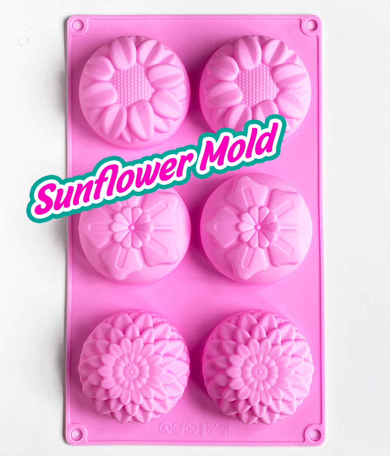 Floral Hot Cocoa Bomb Molds