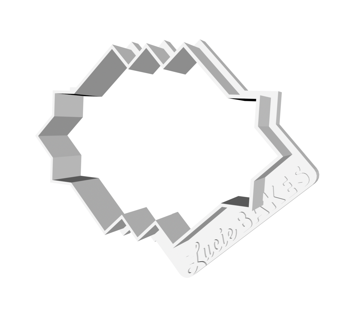 Lalique Art Deco Plaque -- STL FILE