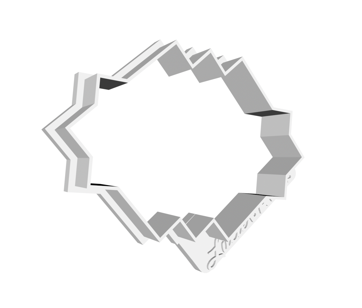 Lalique Art Deco Plaque -- STL FILE