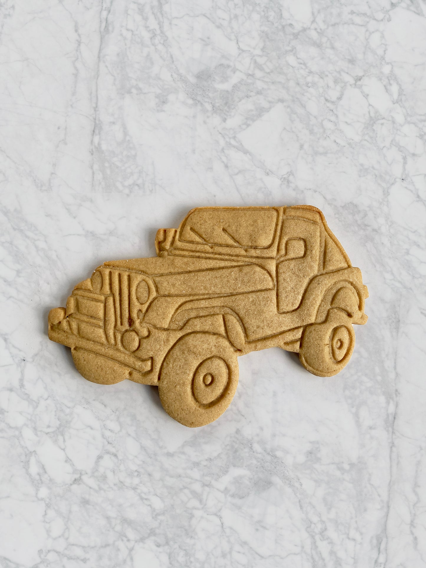 Jeep CJ5 Cutter & Stamp -- STL FILE