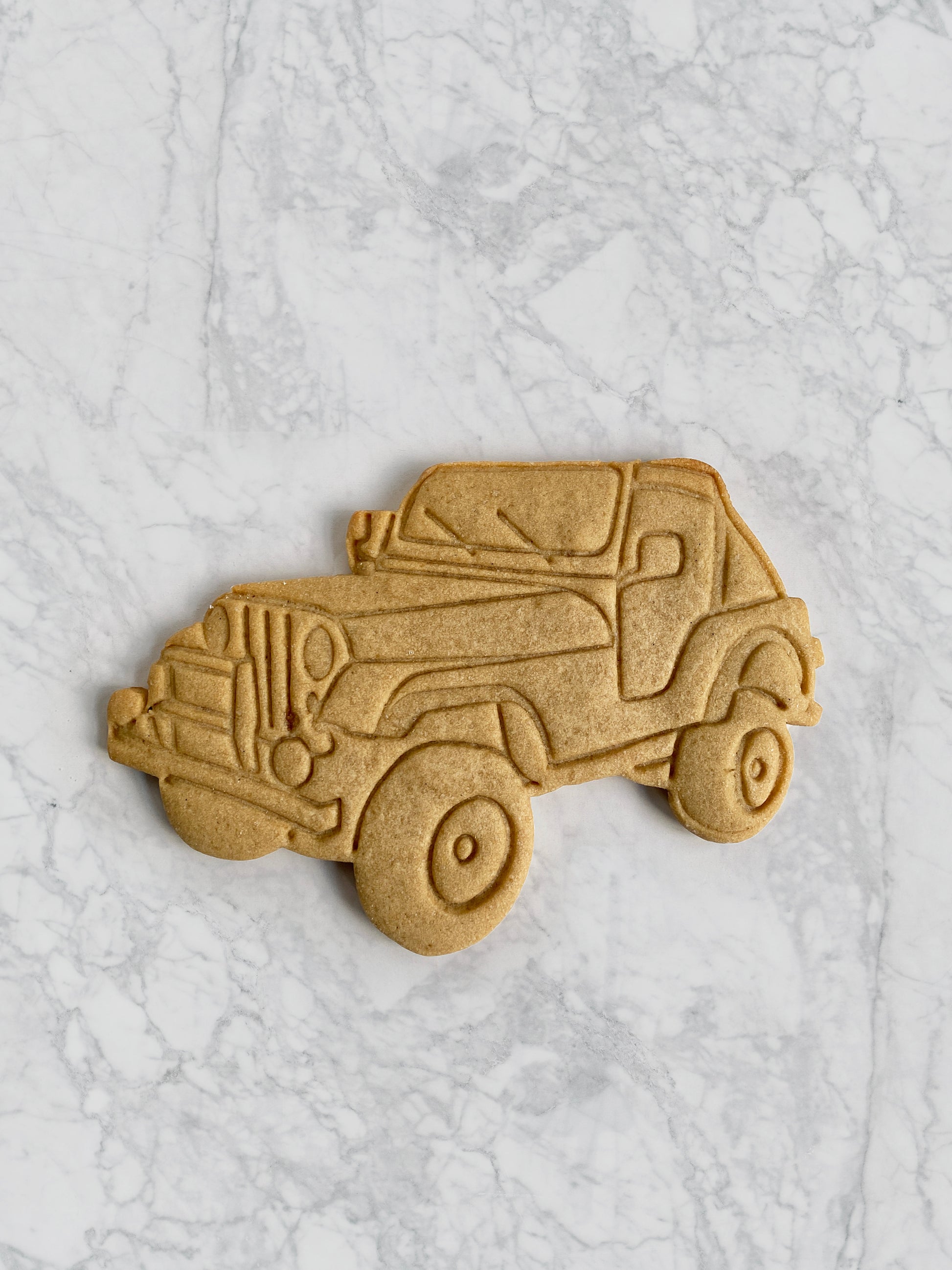Jeep CJ5 Cutter & Stamp -- STL FILE