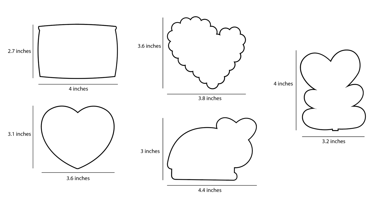 THE SUGAR BOX Exclusive Cutters - February 2021