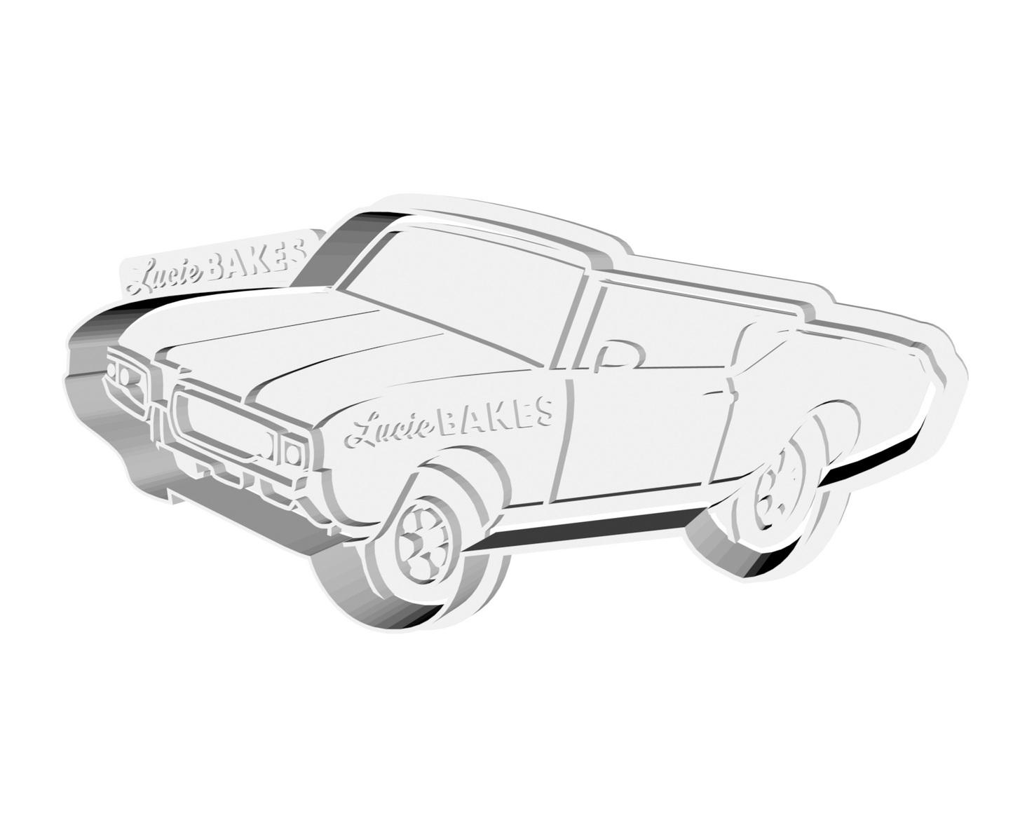Oldsmobile 442 -- STL FILE