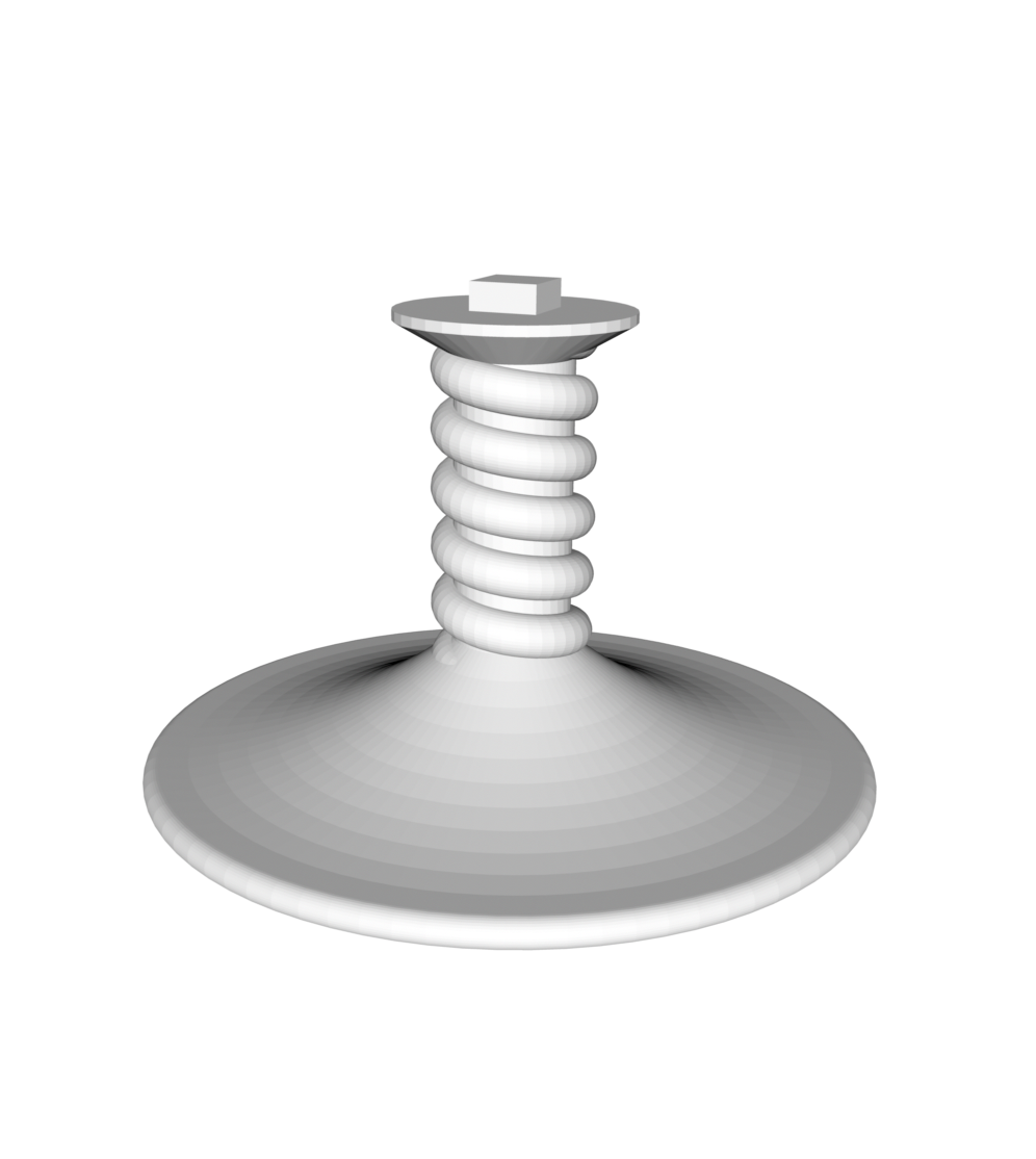 Sugar Twist Cake Stand -- STL FILE