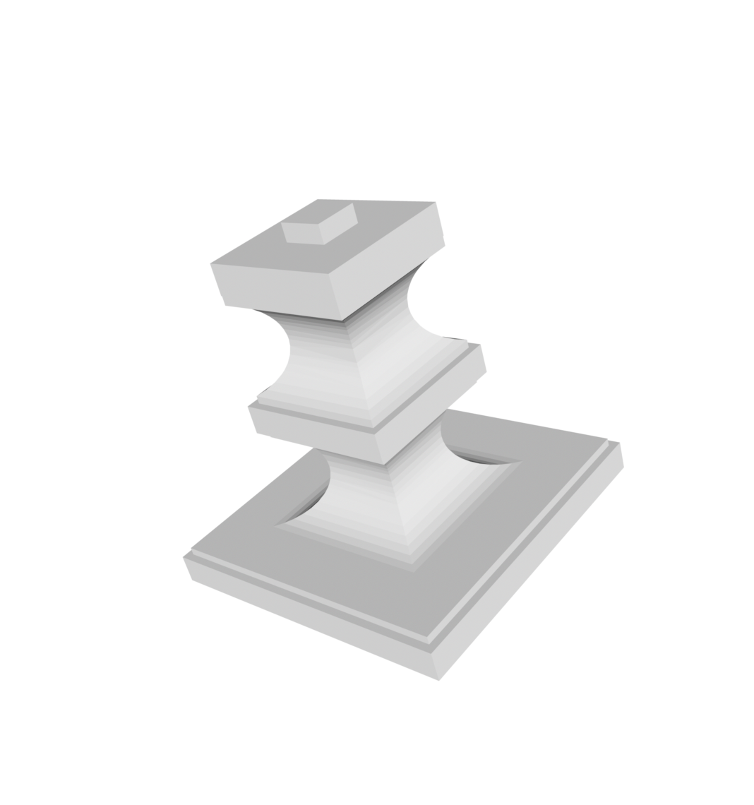 Baroque Cake Stand -- STL FILE