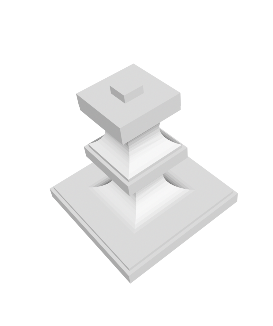 Baroque Cake Stand -- STL FILE