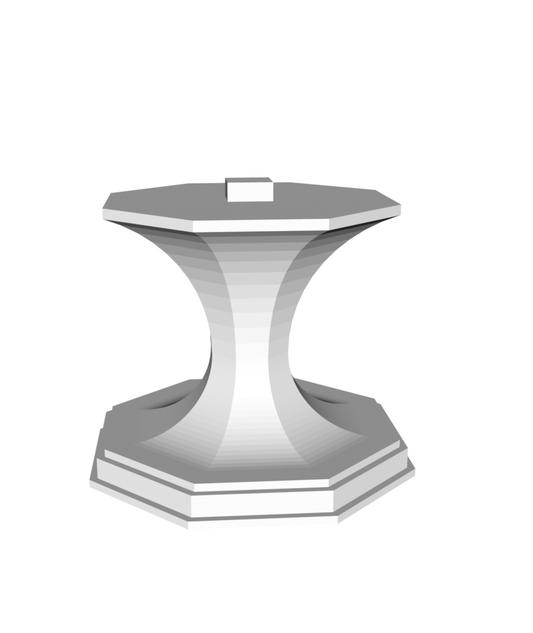 Art Deco Cake Stand -- STL FILE